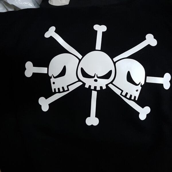 La Bandera de Barba Negra de One Piece