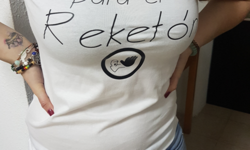 Camisetas en contra del reggaetón
