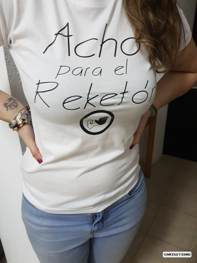 Camisetas en contra del reggaetón