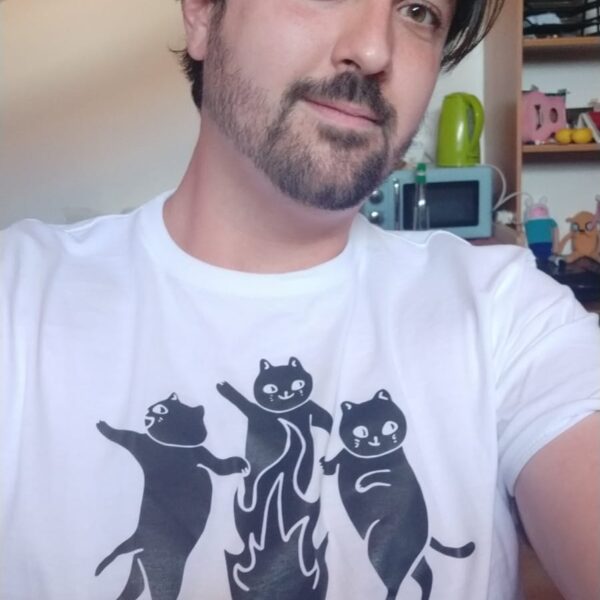 cat sabbath, camiseta