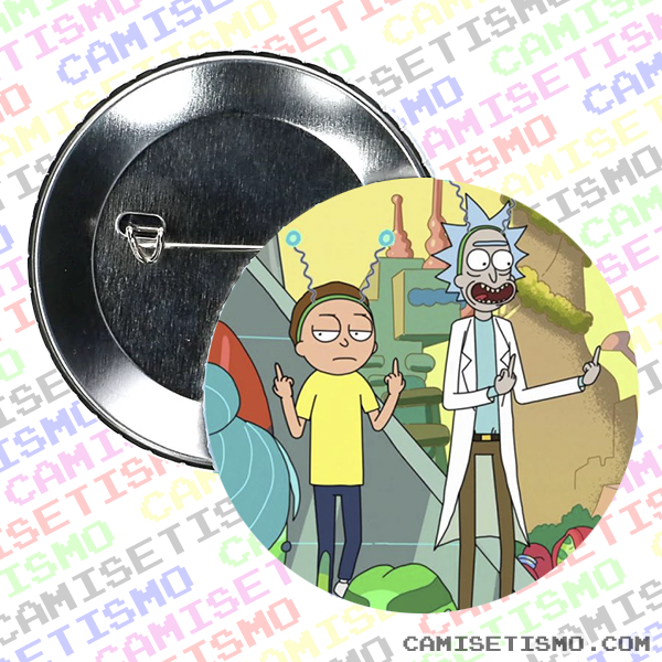 Chapa Rick y Morty Batería Microverso