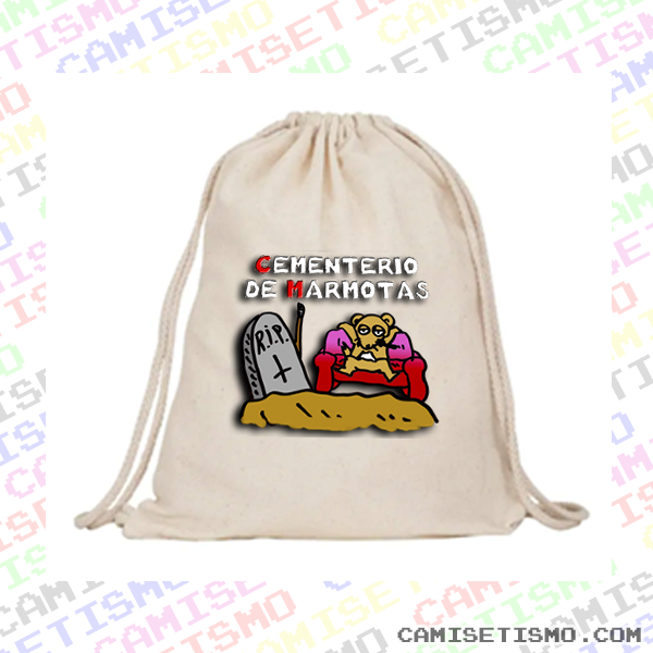 Mochila saco Cementerio de Marmotas
