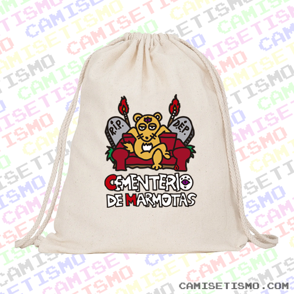 Mochila saco Cementerio de Marmotas 2025