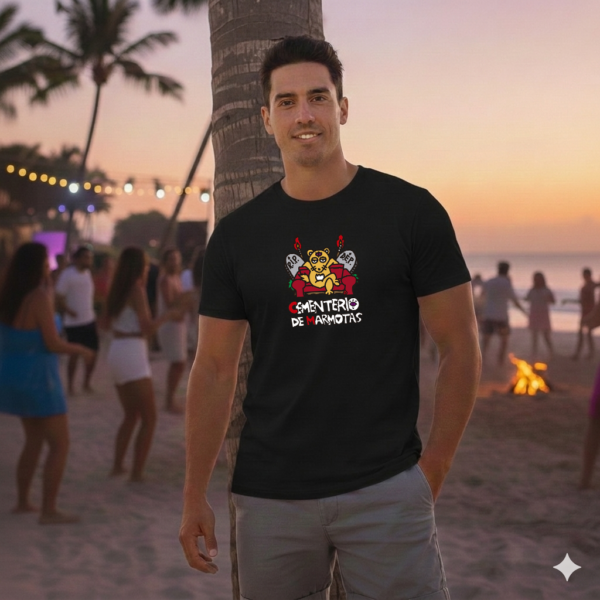 camiseta cementerio de marmotas