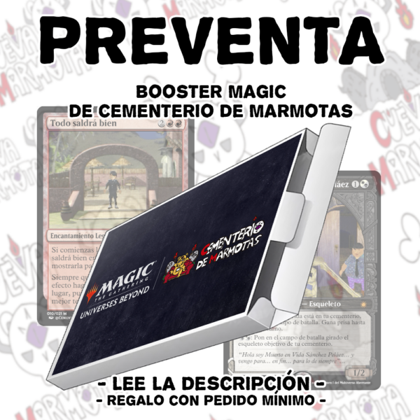 magic the gathering universer beyond, cementerio de marmotas, booster fecalia, aldea follón