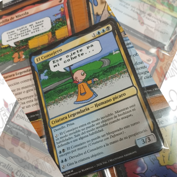 cartas magic mas raras, secret lair, cementerio de marmotas, aldea follón, fecalia