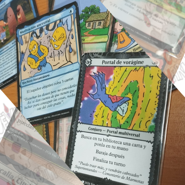 cartas magic mas raras, secret lair, cementerio de marmotas, aldea follón, fecalia