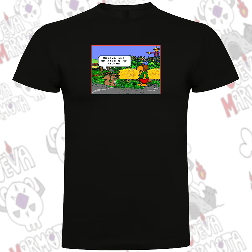 Camiseta Aldea Follón Ardilla azotes