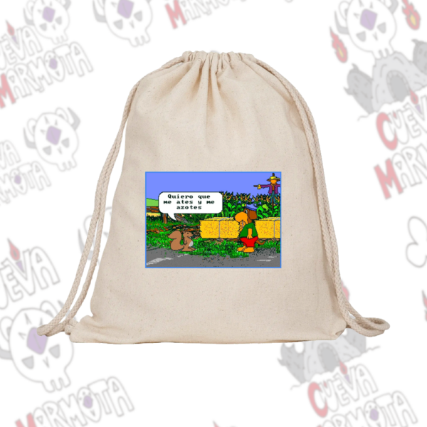 Mochila saco Ardilla de Aldea Follón
